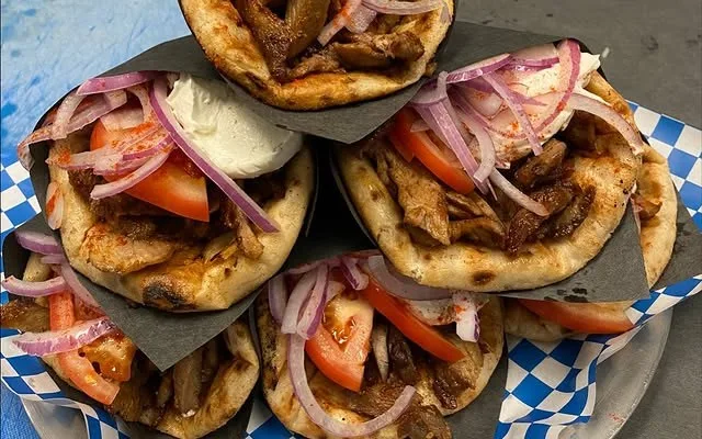 Greek food to share with family